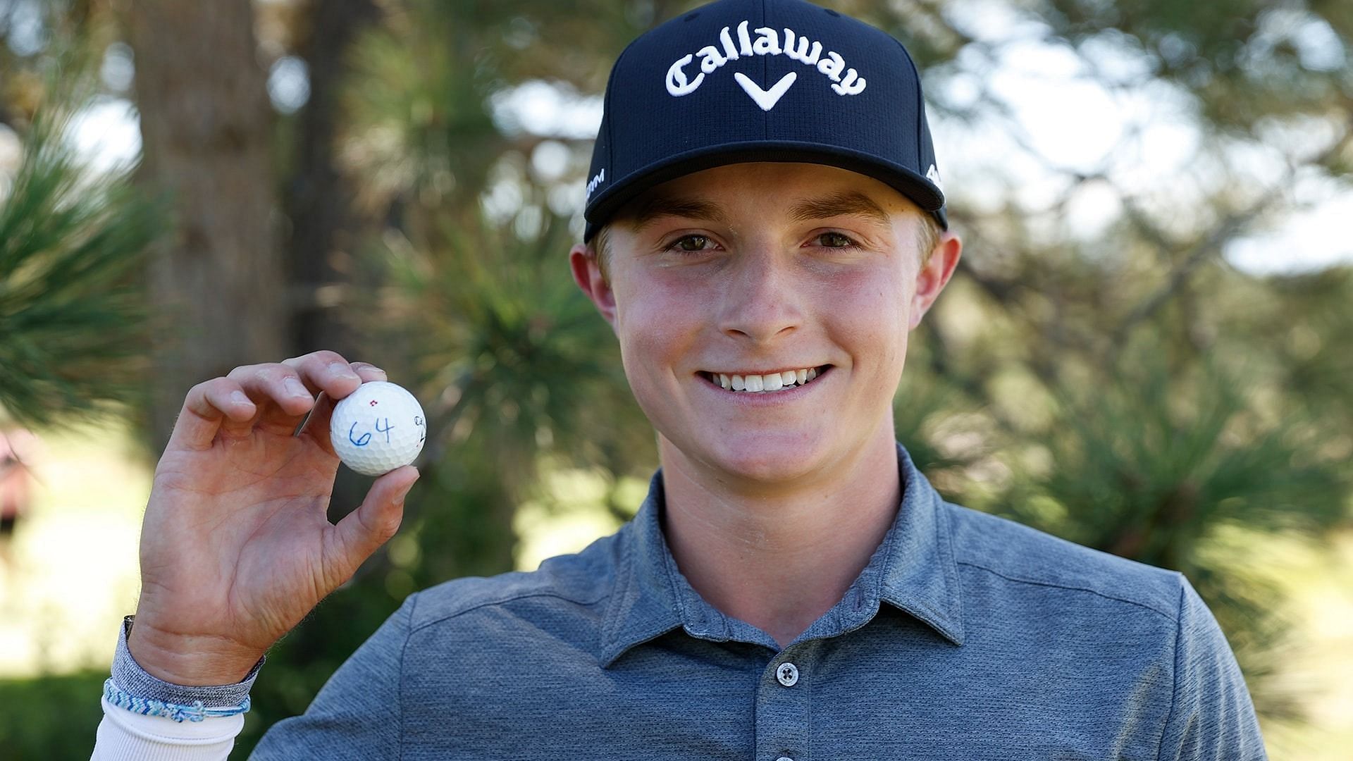 Blades Brown becomes the youngest co-medalist at US Amateur Championship(Image via Golf Channel)