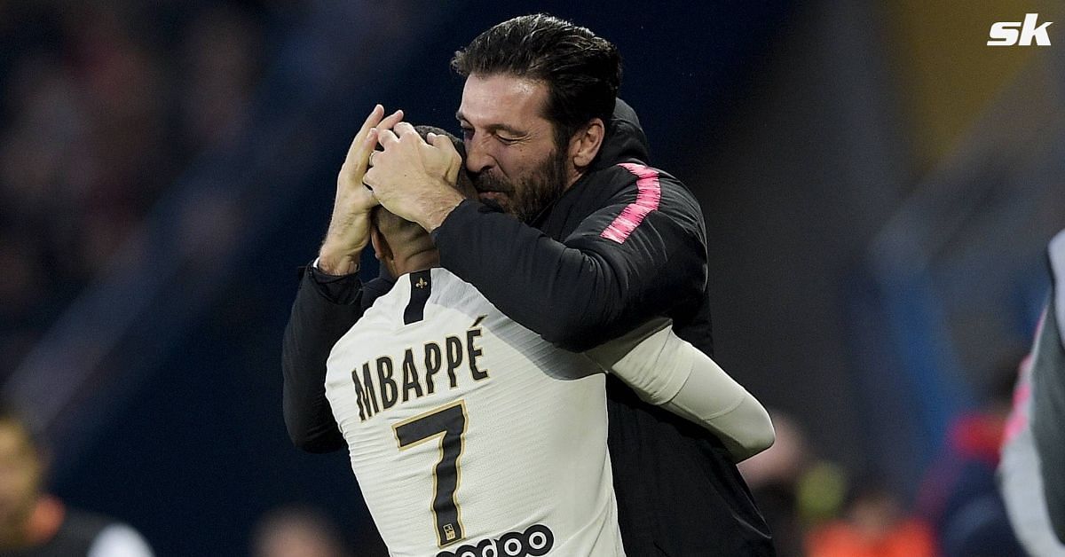 Kylian Mbappe sent a retirement message to Buffon