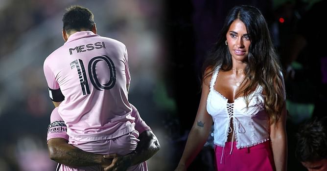 Antonela Roccuzzo reveals the meaning behind Lionel Messi's new celebration