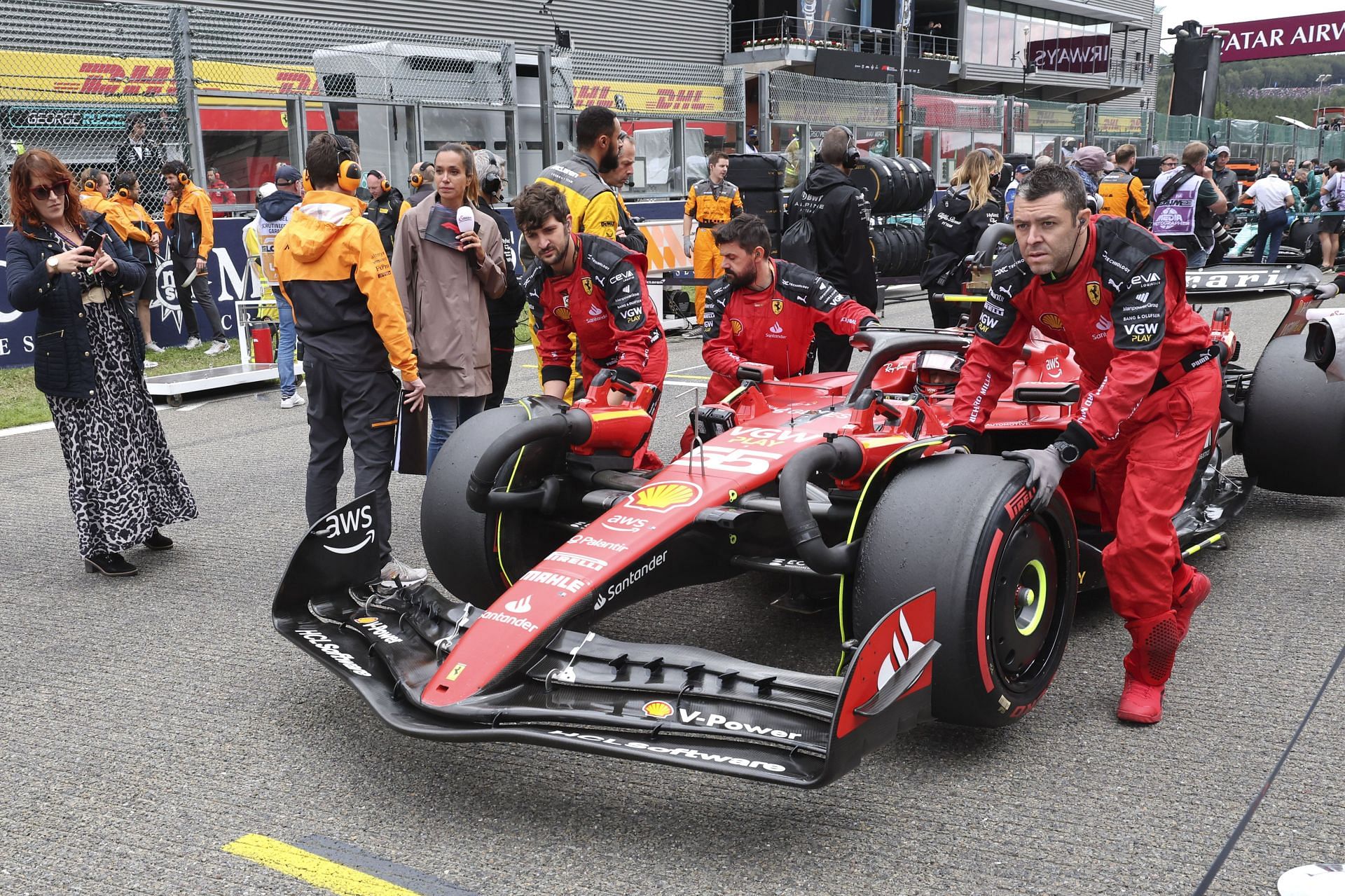 Belgium F1 GP Auto Racing