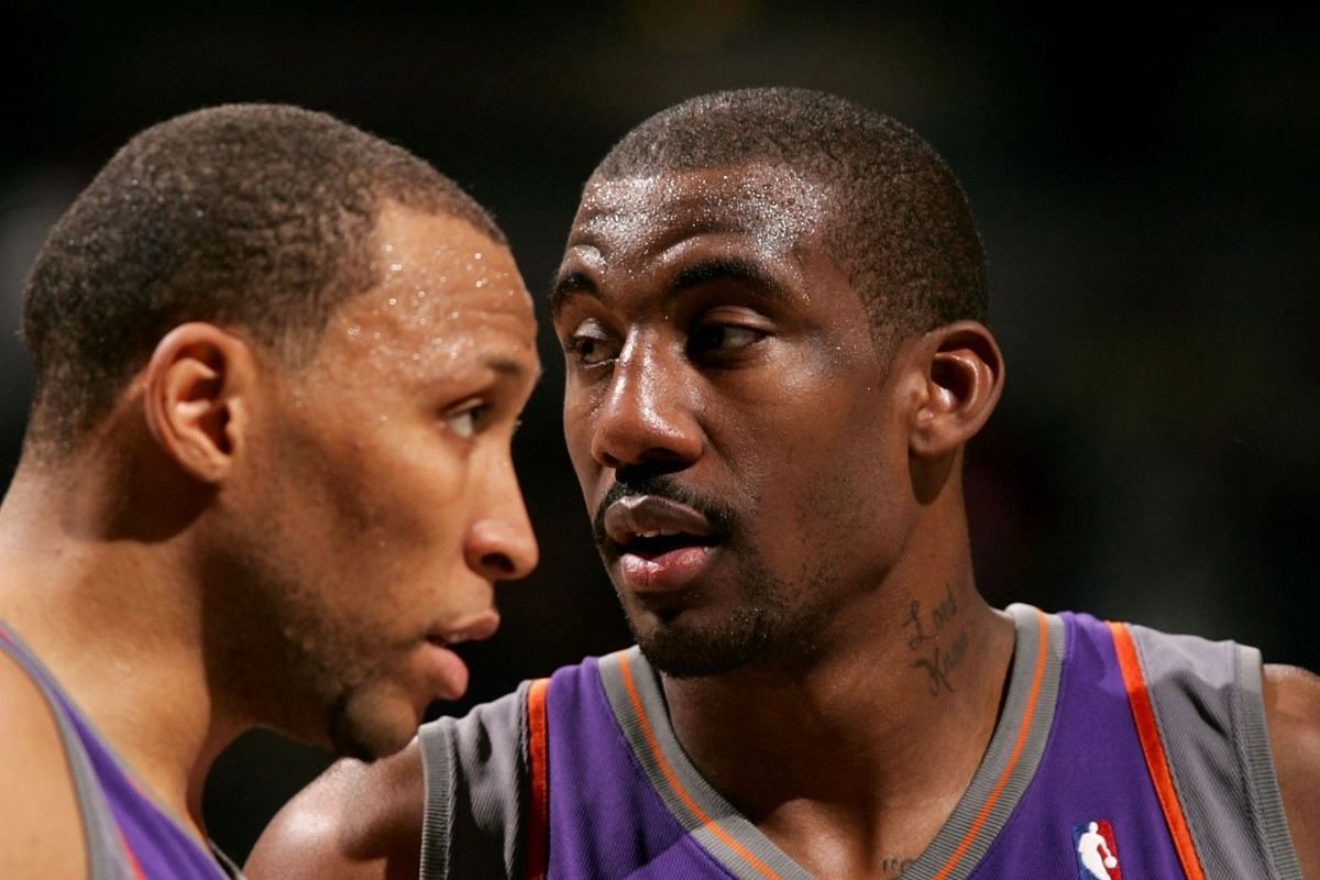 Shawn Marion and Amar&#039;e Stoudemire of the Phoenix Suns