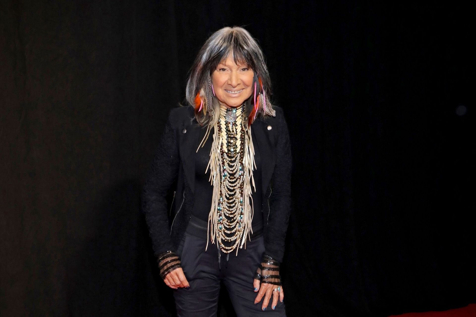 Buffy Sainte-Marie at the Toronto International Film Festival in 2022 (Image via Getty Images)