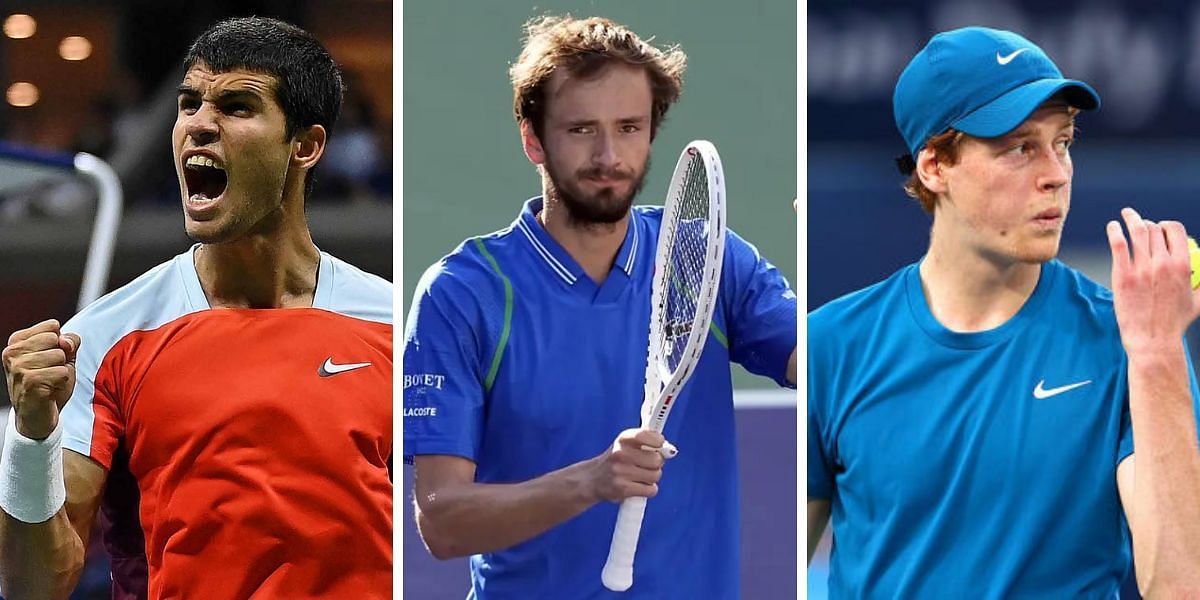 Carlos Alcaraz, Daniil Medvedev and Jannik Sinner are among the title contenders in Toronto