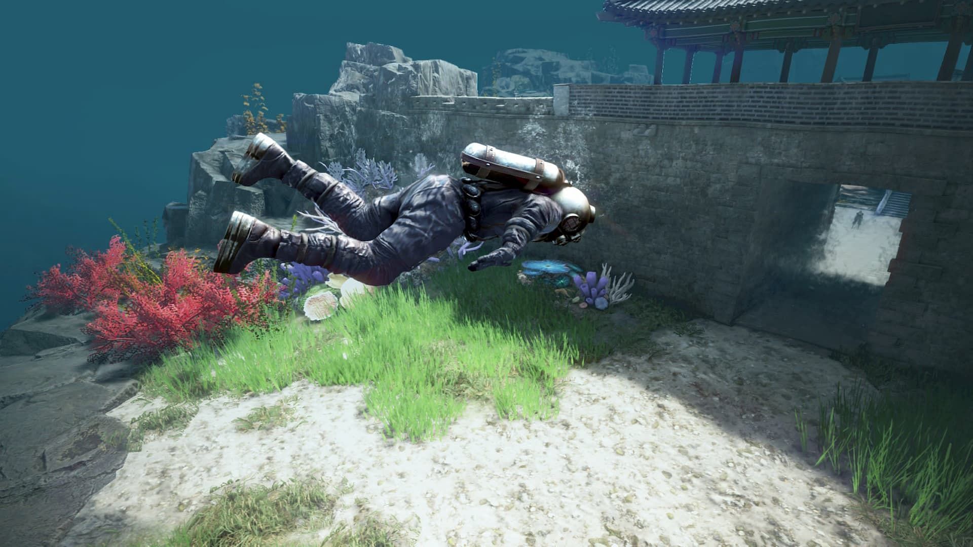 Obtain the Bubbly Diving Suit upon completing Sea Palace Adventure quests (Image via Pearl Abyss)