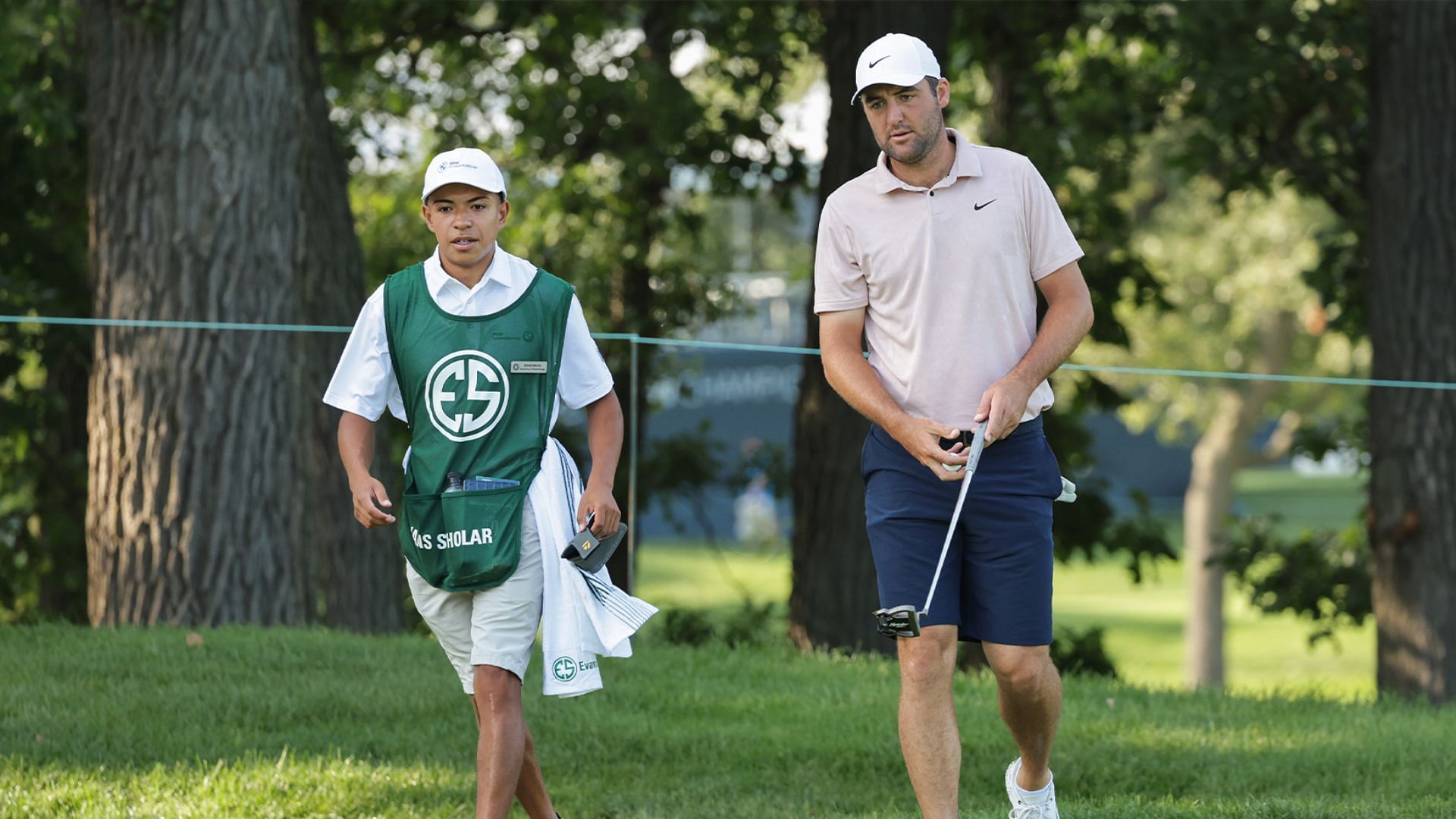 Diego Origel and Scottie Scheffler (Image via PGA Tour)
