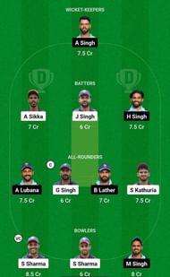 PZ vs TZ Fantasy Suggestion Team 1