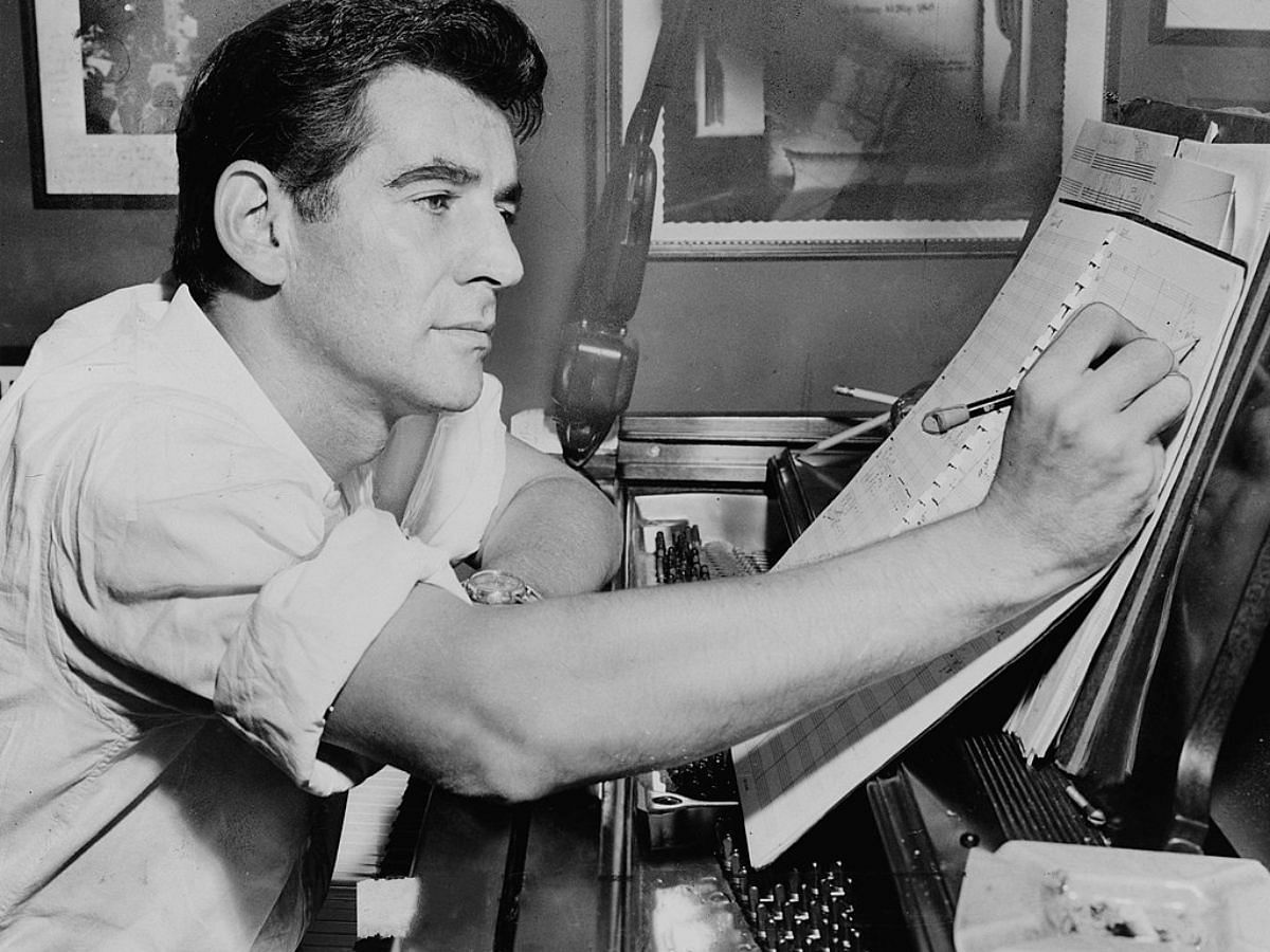 A still of Leonard Bernstein (Image Via Wikipedia)