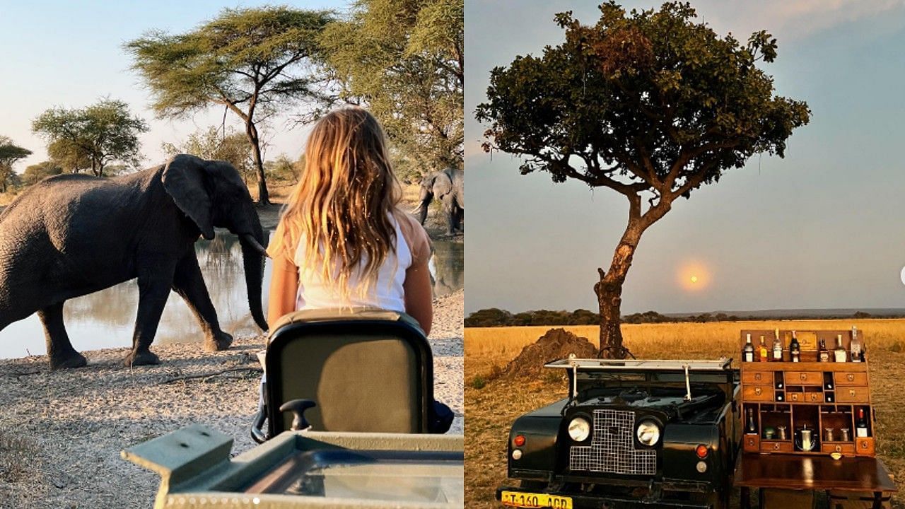 Tom Brady shared photos of his once in a lifetime trip to Africa.