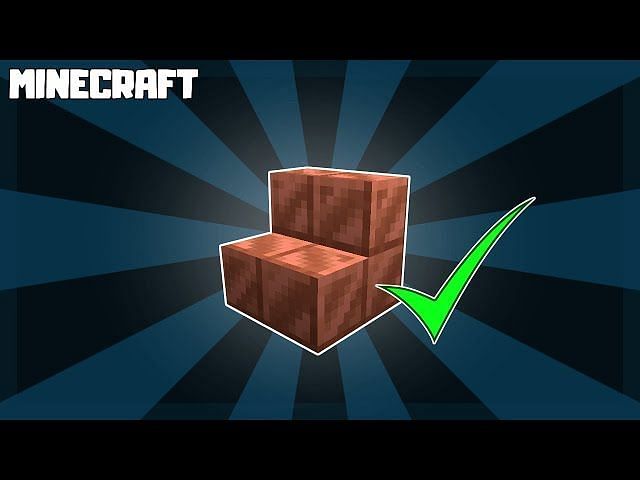Minecraft copper stairs guide: Crafting recipe, uses, and more