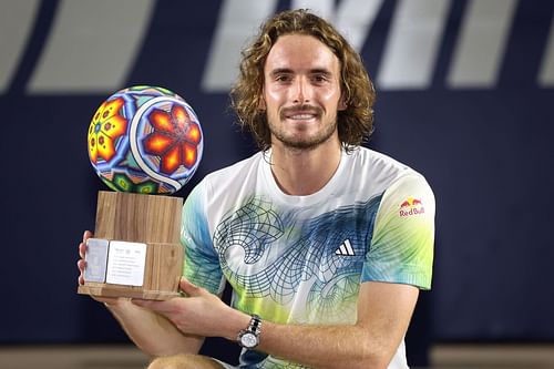 Stefanos Tsitsipas at the 2023 Los Cabos Open