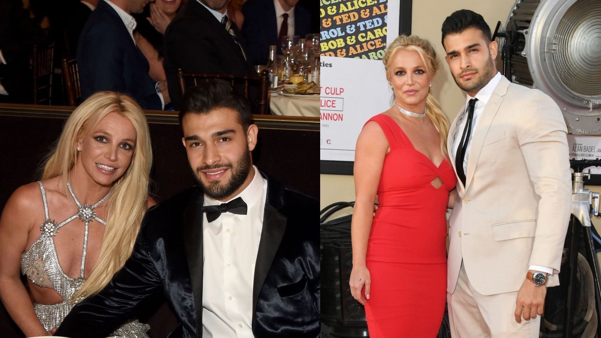 S*xual harassment allegations surface after Britney Spears splits with husband Sam Aghari. (Images via Getty Images)