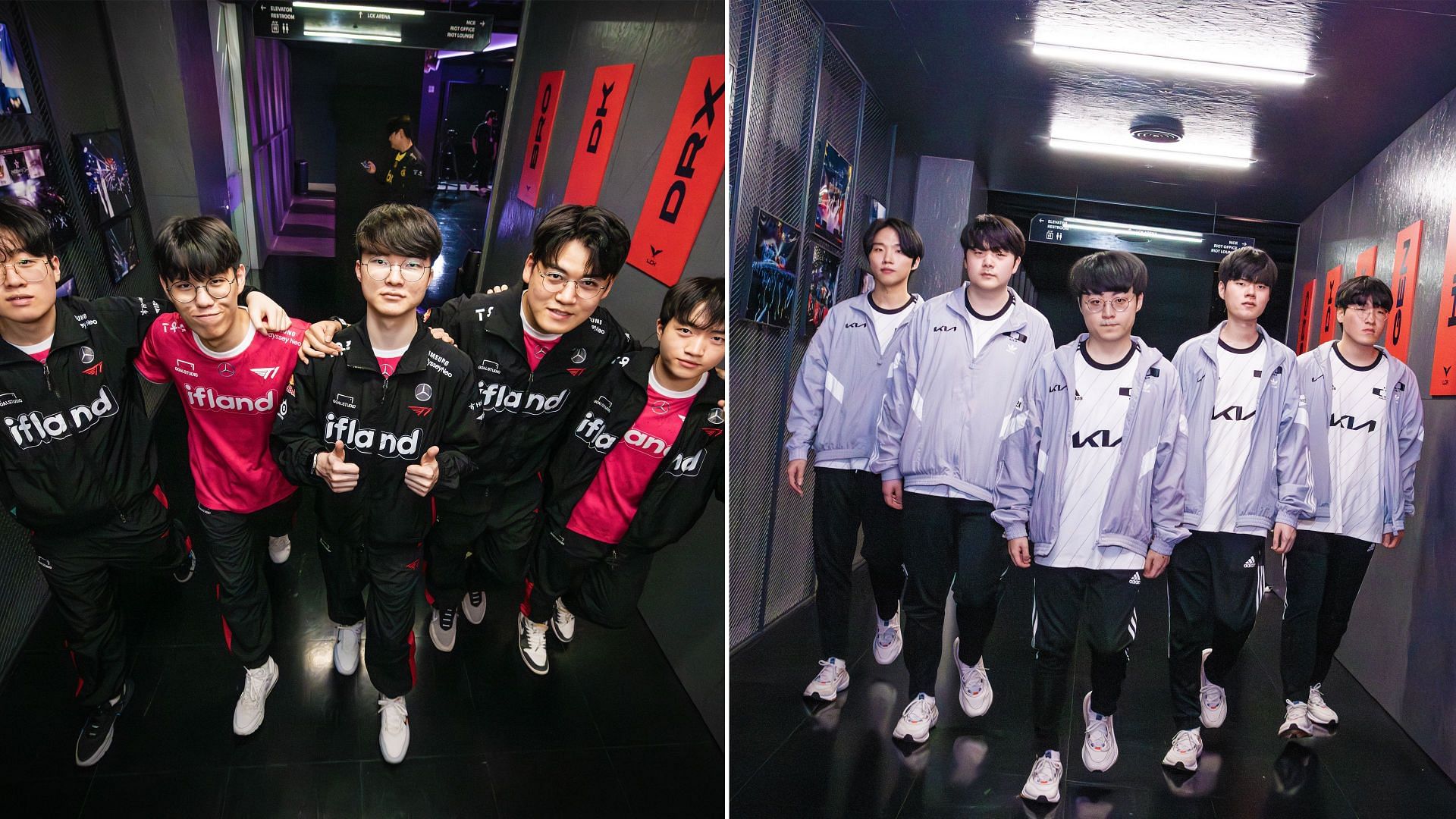 The LCK 2023 Summer Playoffs features T1 vs. Dplus KIA (Image via LoL Esports)