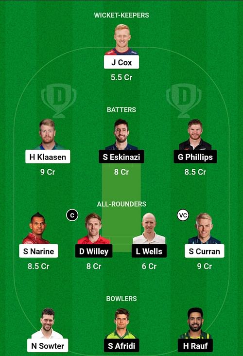 OVI vs WEF Dream11 Prediction, Match 9, Head-to-head Team