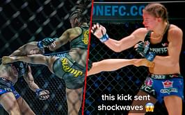 “I can feel that shockwave shaking my house” - Fans react to Stamp Fairtex’s body kick that folded Alyse Anderson