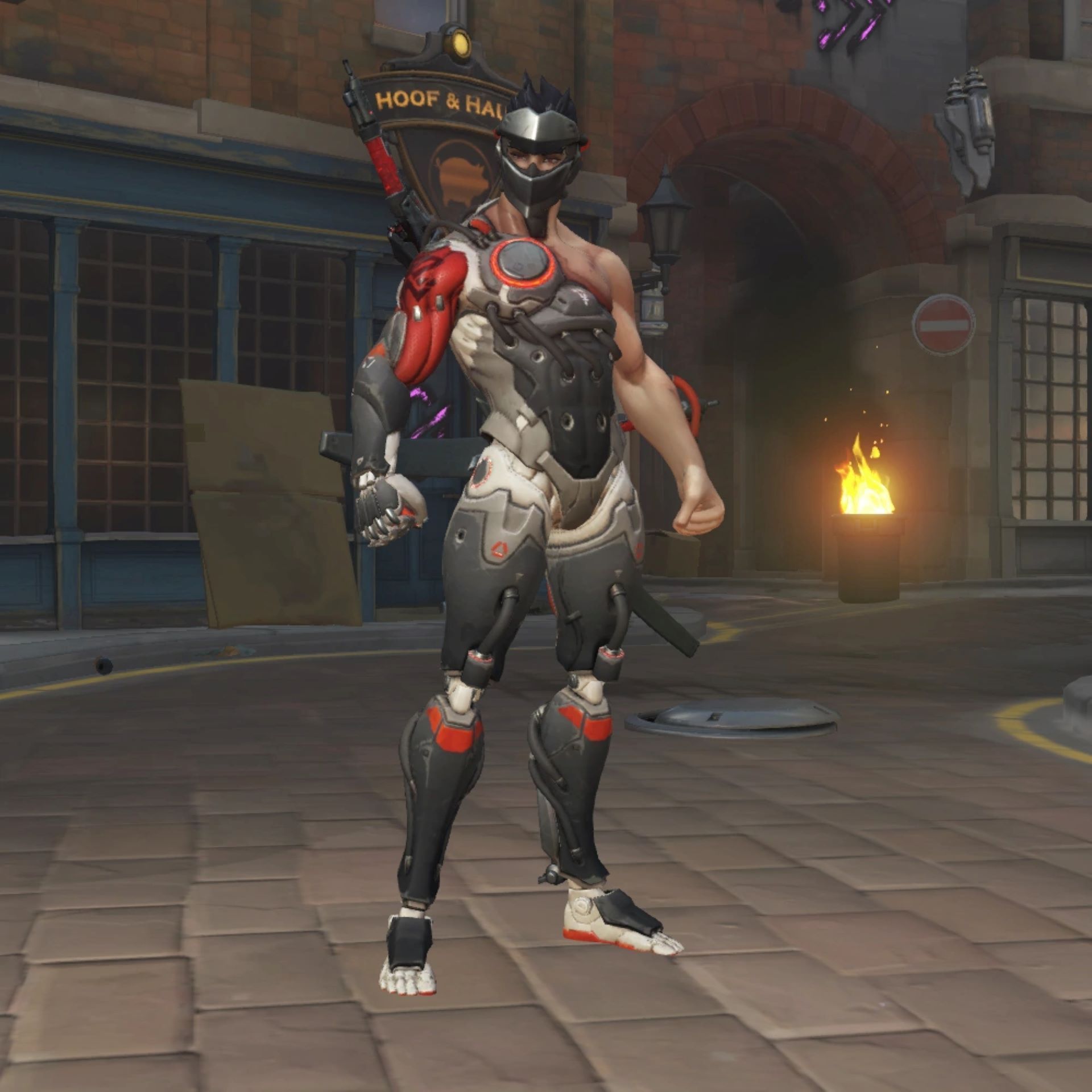 Blackwatch Genji (Image via Blizzard Entertainment)