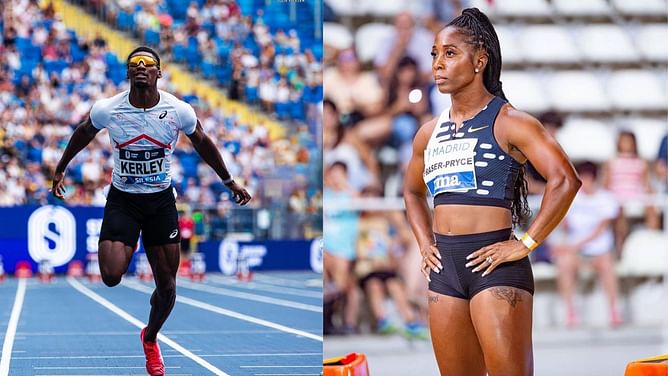 Shelly-Ann Fraser-Pryce is ahead of Shericka Jackson and Sha'Carri Richardson while Fred Kerley tops the men's 100m odds world championship list