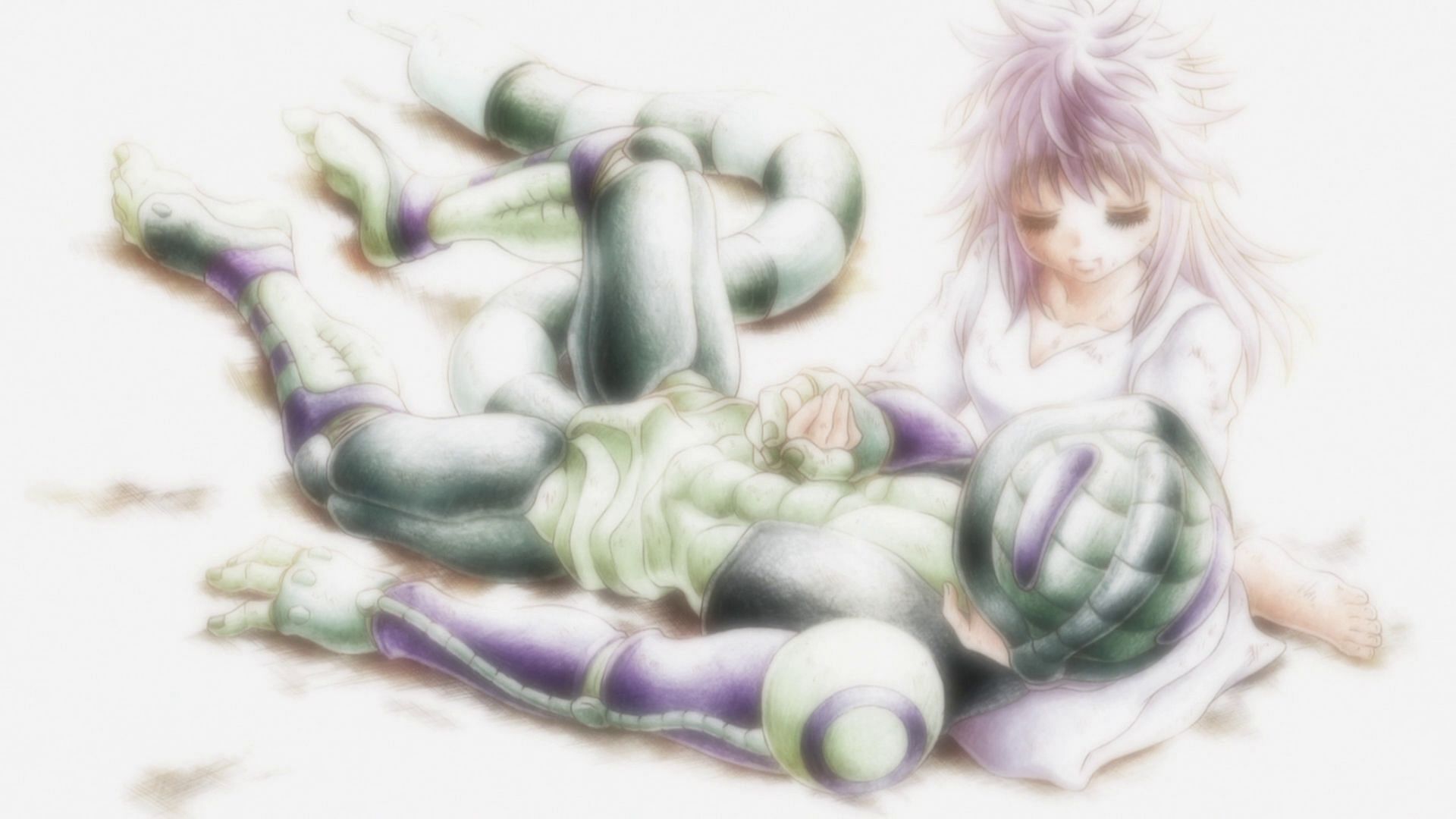 Meruem and Komugi&#039;s deaths were the saddest in the &#039;Hunter x Hunter&#039; series (Image via Madhouse)