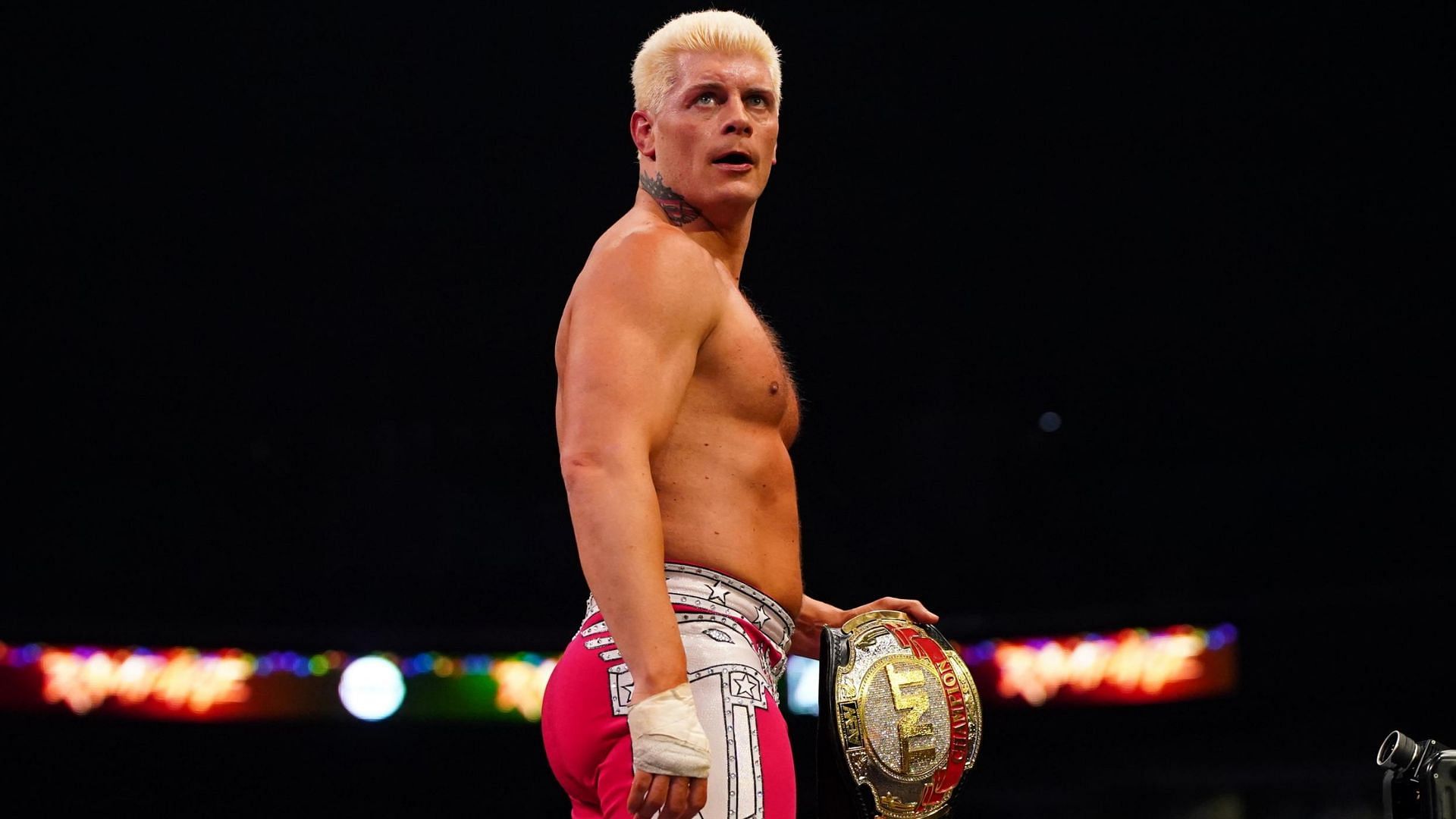 Cody Rhodes held the TNT Championship a record 3-times.