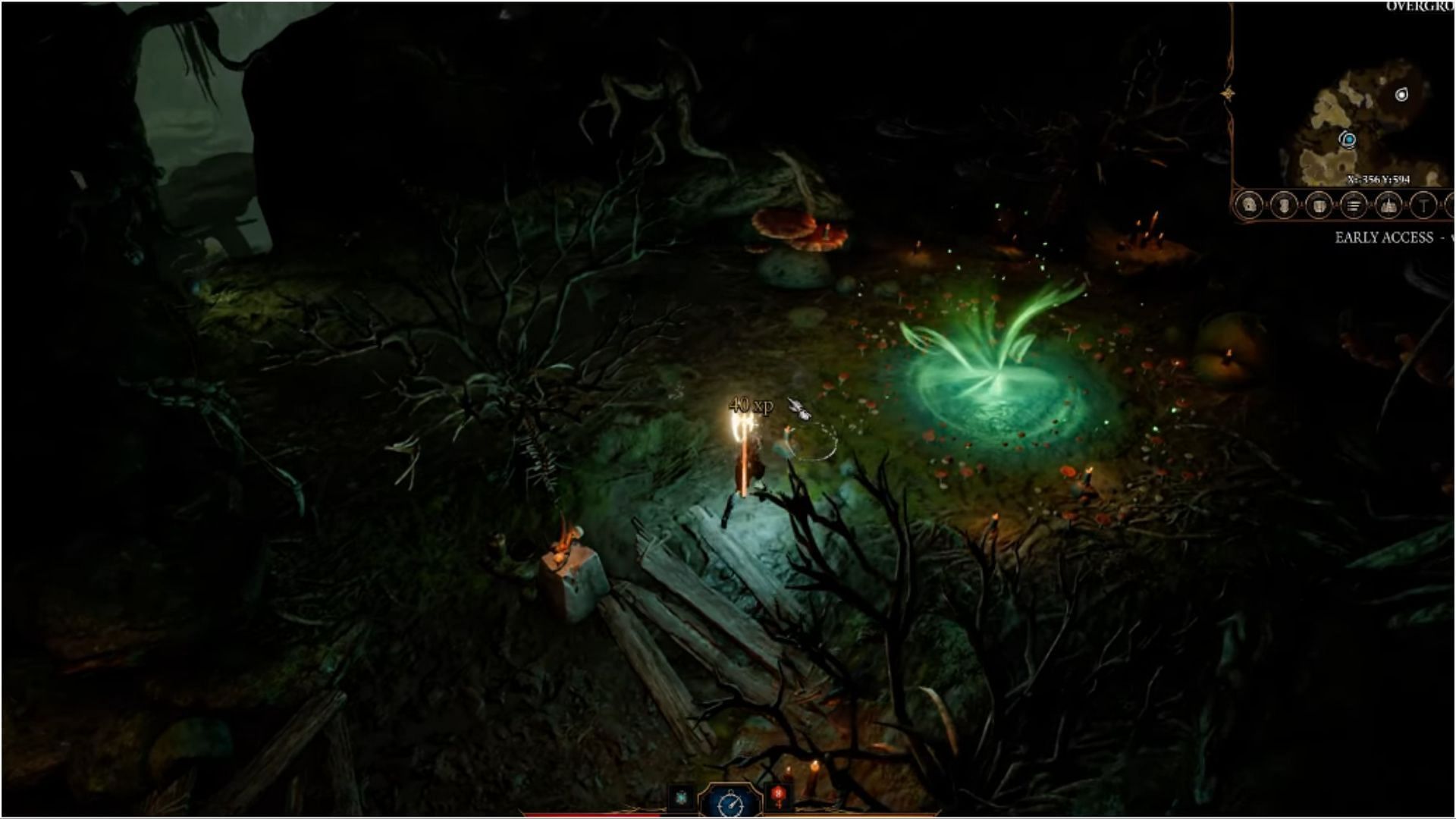 You will encounter a glowing portal (Image via Larian Studios)