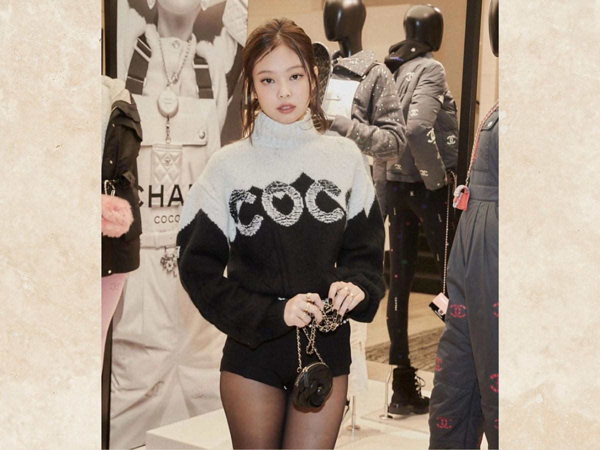 Jennie at Coconeige Winter Campaign in October 2021 (Image via Instagram/@jennierubyjane/Instagram)