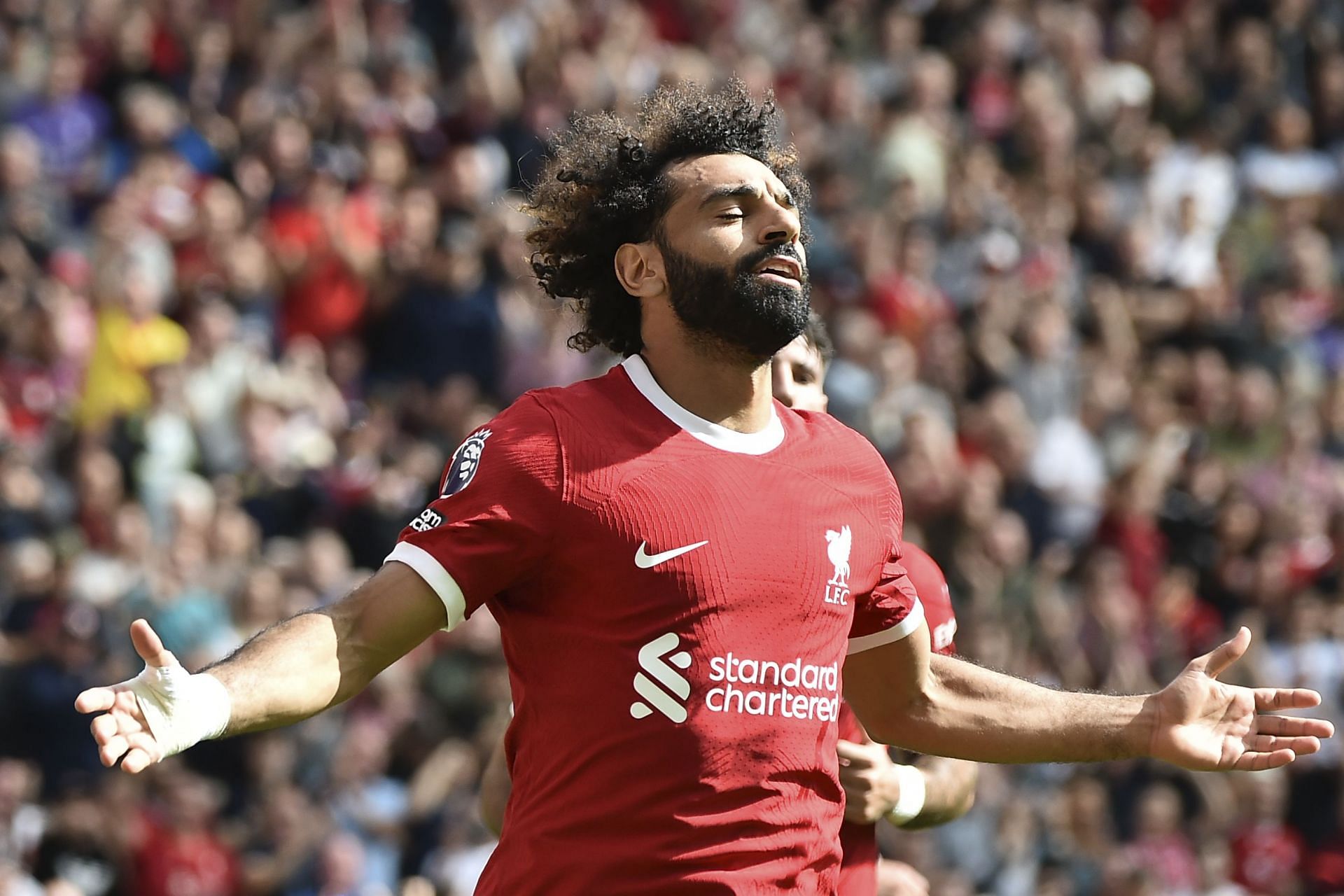 Mohamed Salah remains linked with a move away from Anfield
