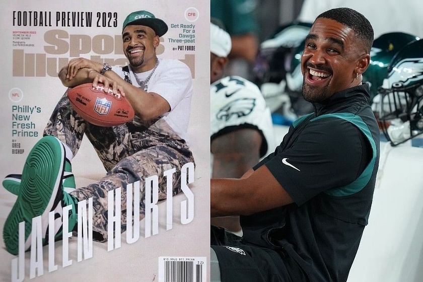Jalen Hurts getting featured on Sports Illustrated's cover has NFL