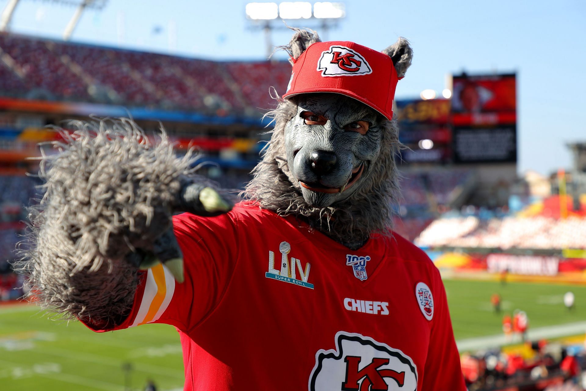 How a Kansas City Football Superfan in a Wolf Costume Ended Up in