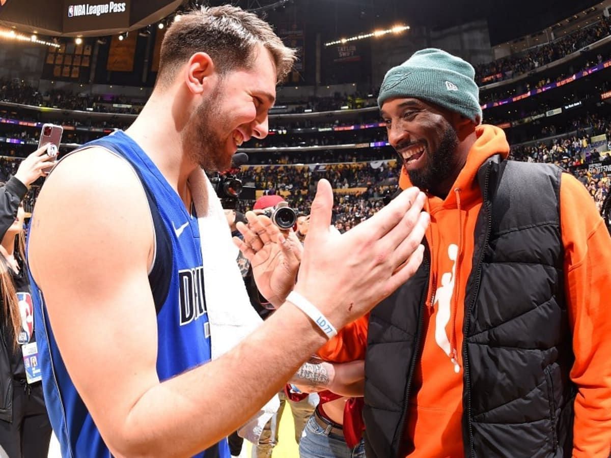 Luka Doncic gets surprised when Kobe Bryant starts speaking his language