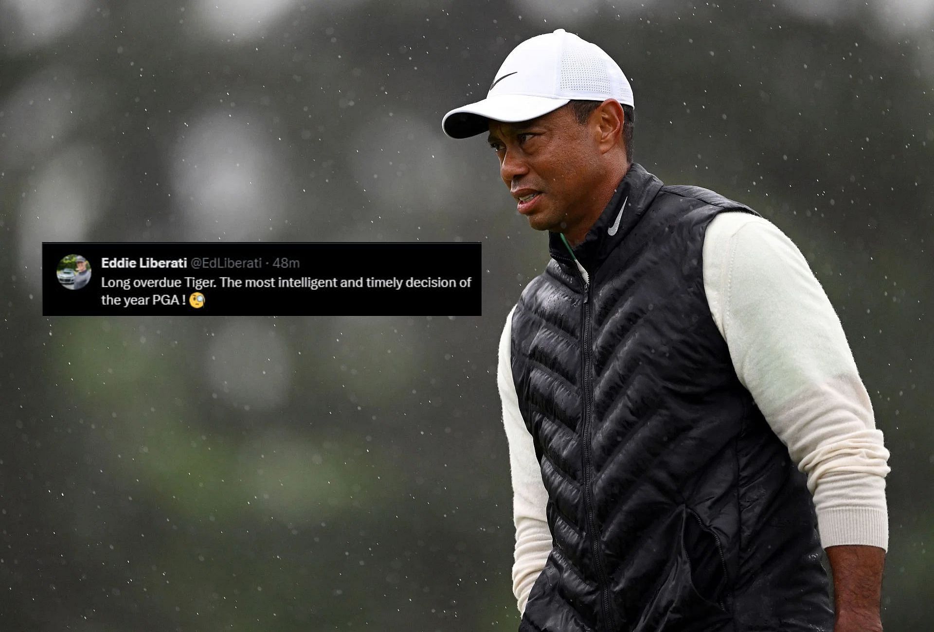 Tiger Woods (Image via Getty).