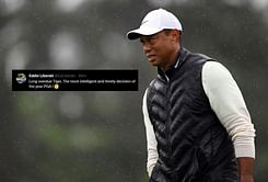 "Most intelligent and timely decision" - PGA Tour's announcement of Tiger Woods as Player Director sparks excitement among fans