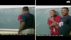 Watch: Rookie Scottie Pippen gets manhandled and bullied by Charles Oakley