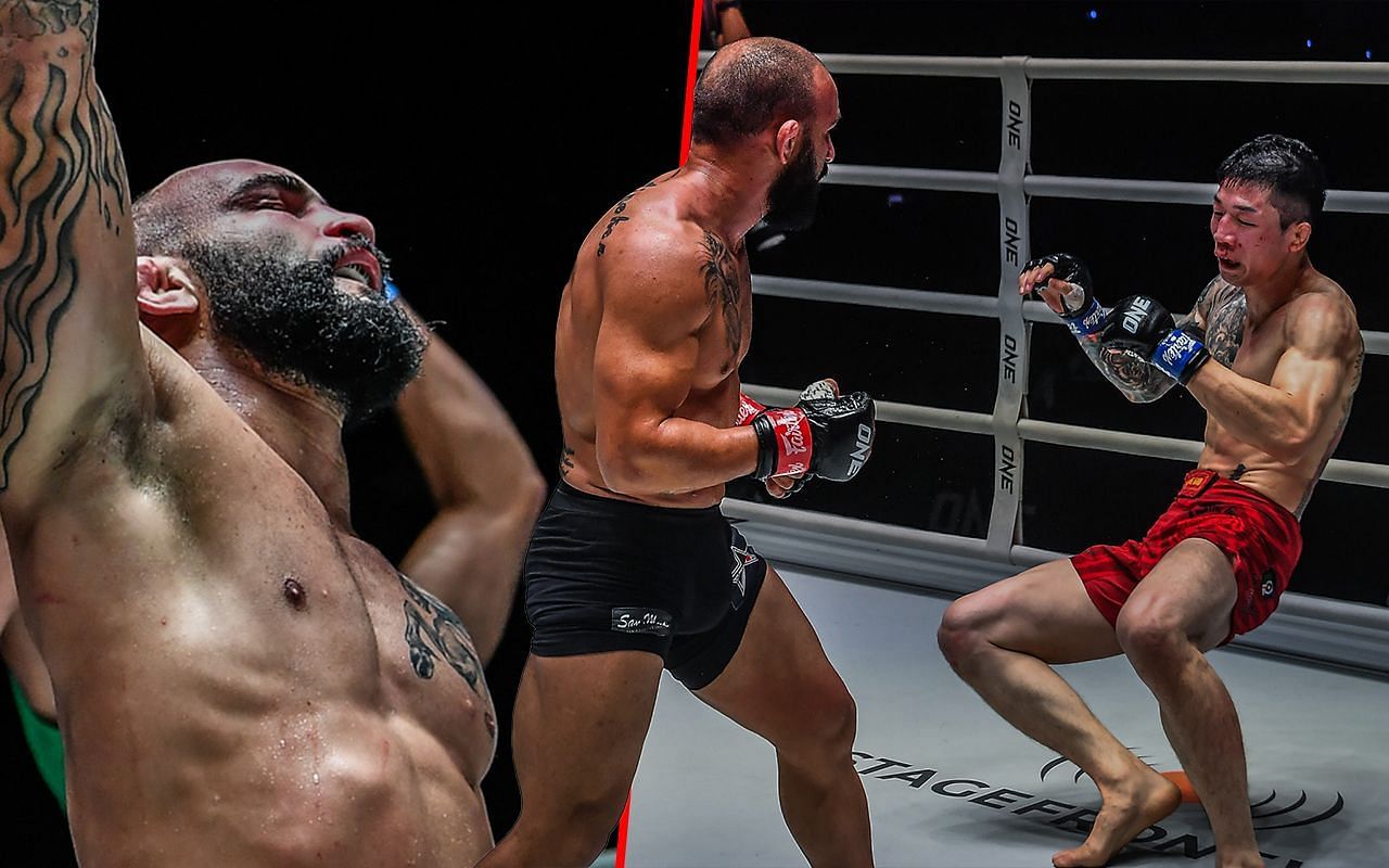 John Lineker and Kim Jae Woong at ONE Fight Night 13 [Credit: ONE Championship]