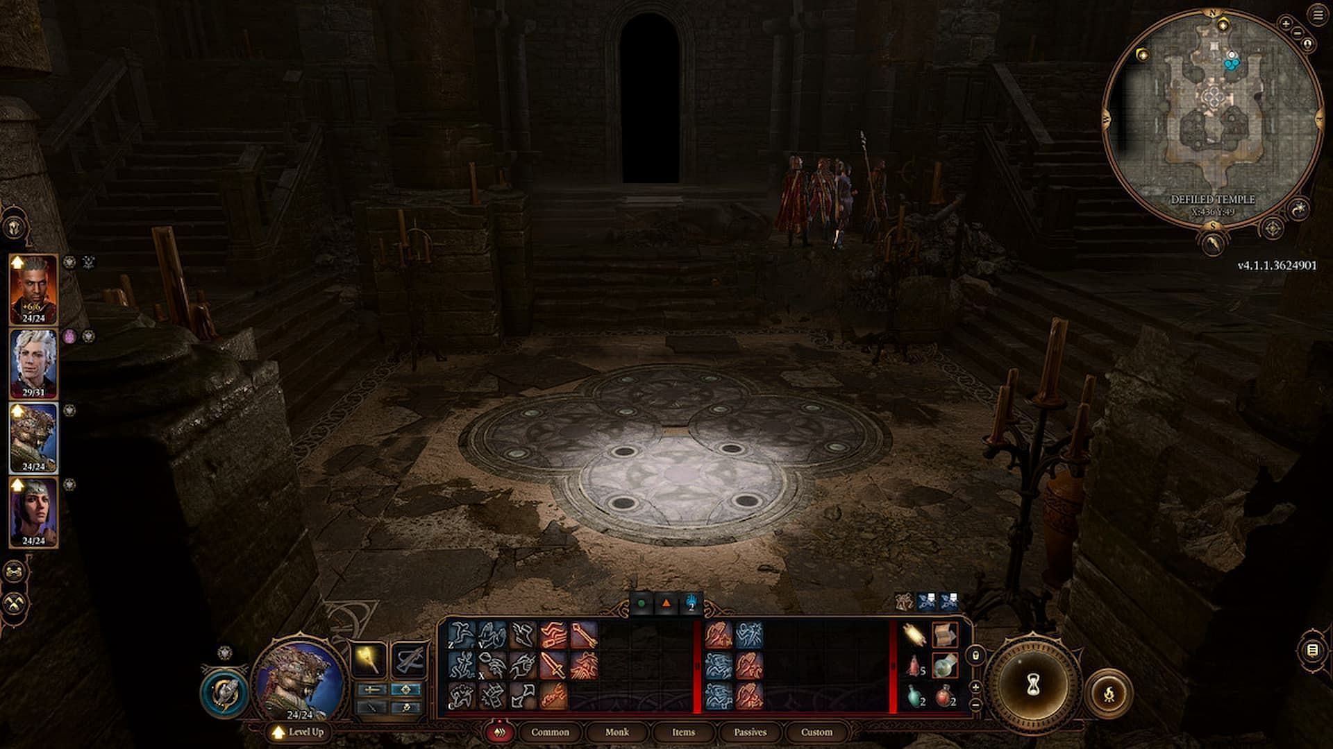 The Moon puzzle in Baldur&#039;s Gate 3 (Image via Larian Studios)