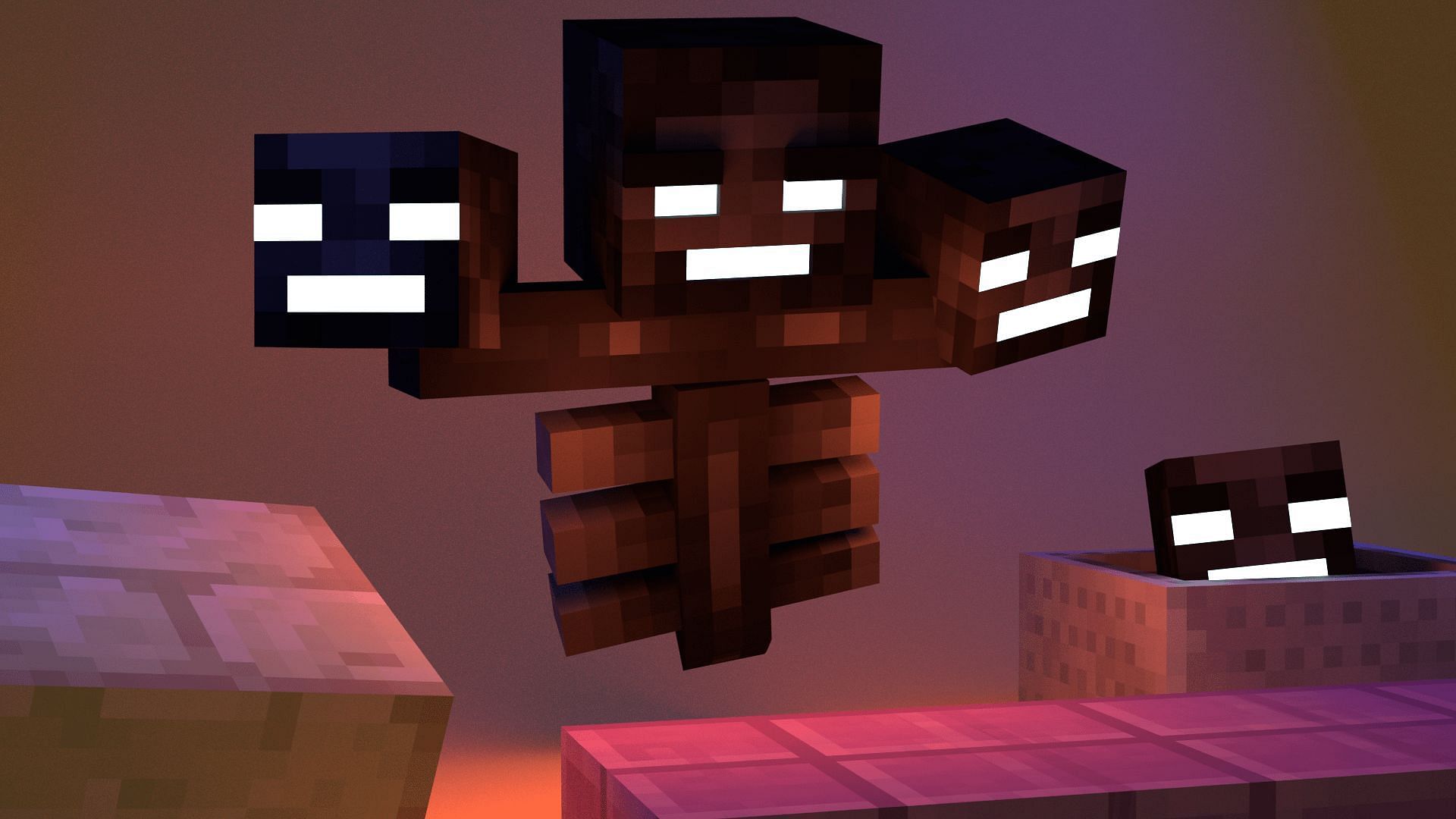 The Wither boss in Minecraft (Image via Reddit)