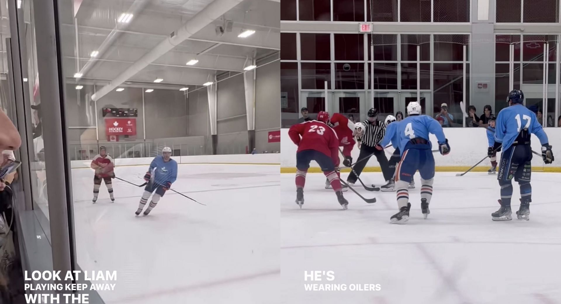 Connor McDavid shows up to beer league hockey game, team loses in
