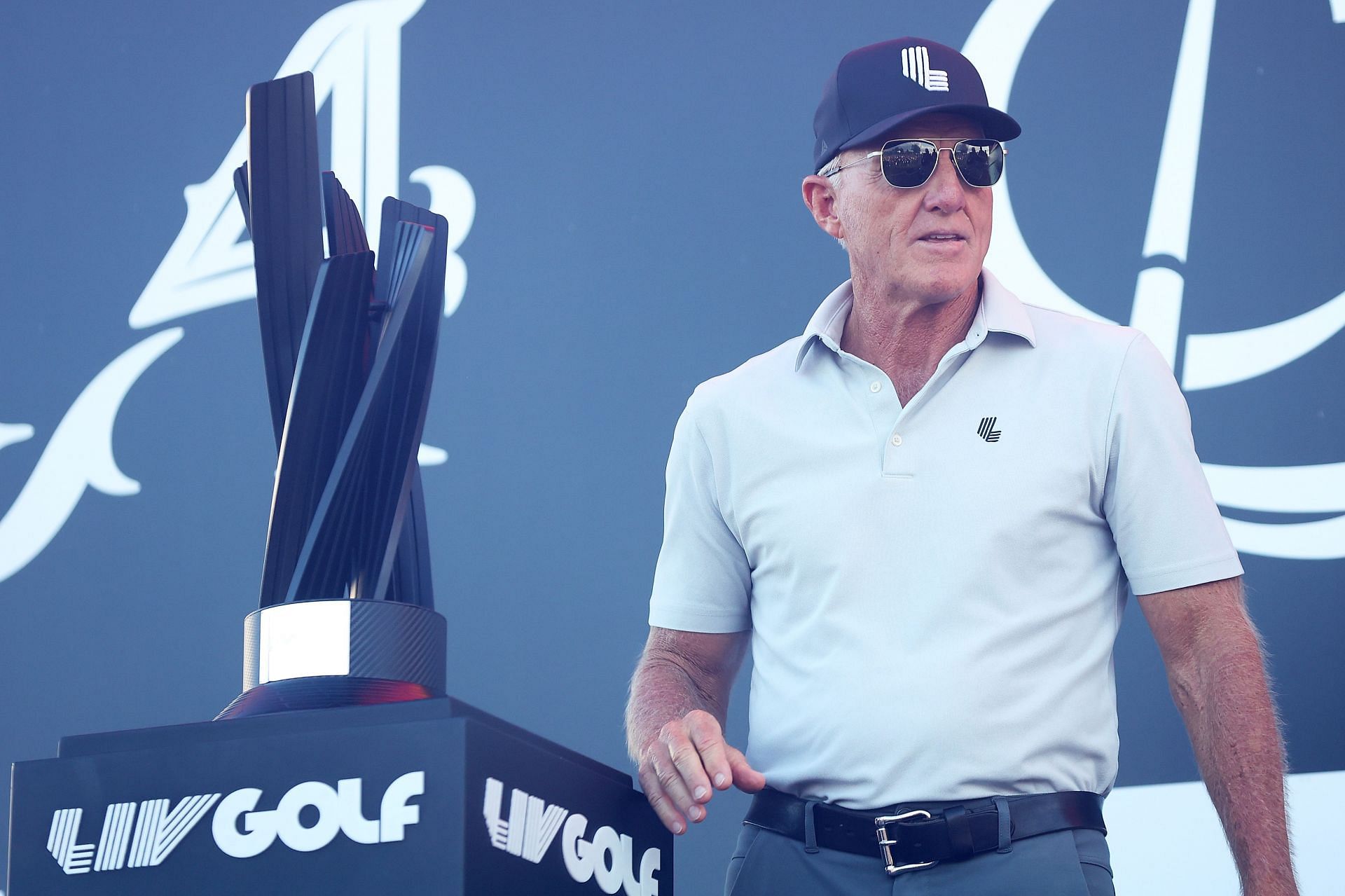 Greg Norman at the LIV Golf Invitational - Bedminster (Image via Getty)