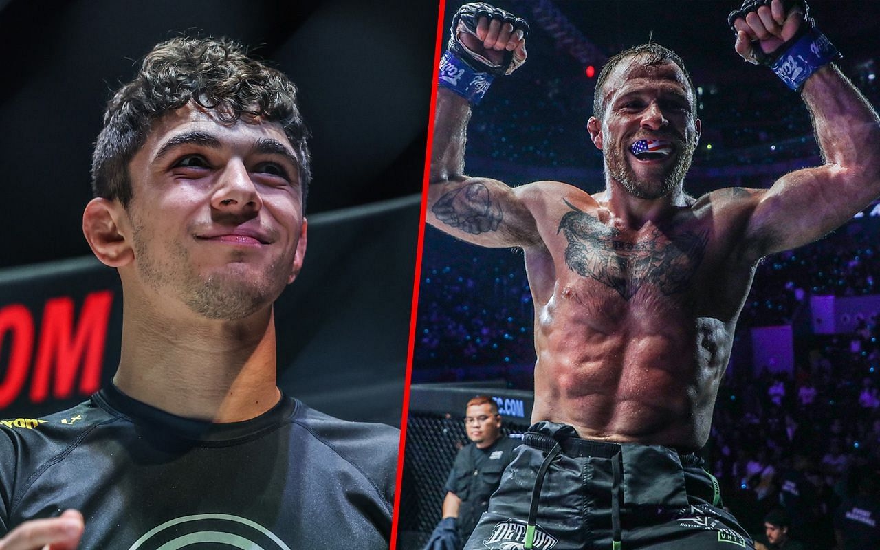 Mikey Musumeci (Left) faces Jarred Brooks (Right) at ONE Fight Night 13