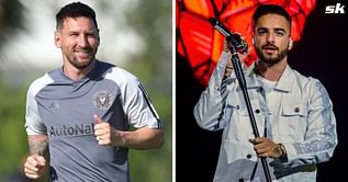 Lionel Messi meets Colombian singer Maluma, gifts him special Inter Miami jersey