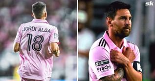 “It is no longer surprising, but what Leo does is outrageous" - Jordi Alba opens up on reuniting with Lionel Messi at Inter Miami