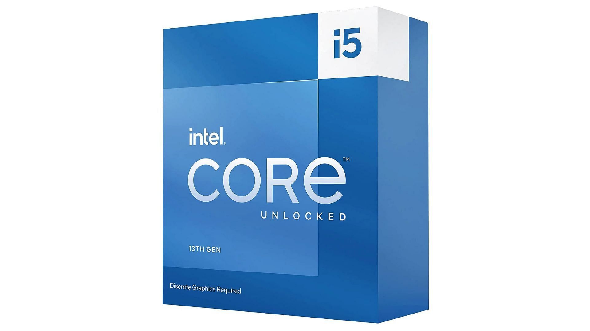 The Intel Core i5 13600KF packaging (Image via Intel)