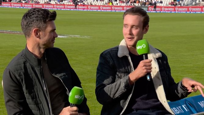"We got followed by two cricket fans into Starbucks"- Stuart Broad on how he broke retirement news to James Anderson