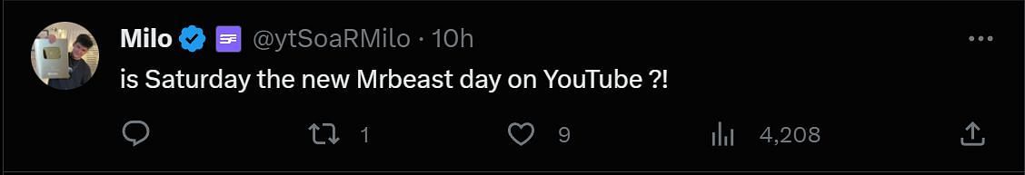 Netizens reacting to the YouTuber's recent tweet 2/4 (Image via Twitter)