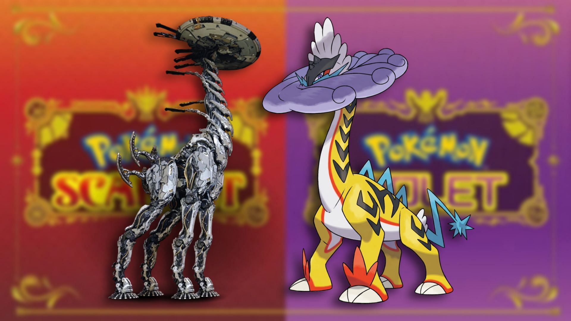 New Paradox Pokémon Raging Bolt and Iron Crown are based on the designs of  Raikou and Cobalion