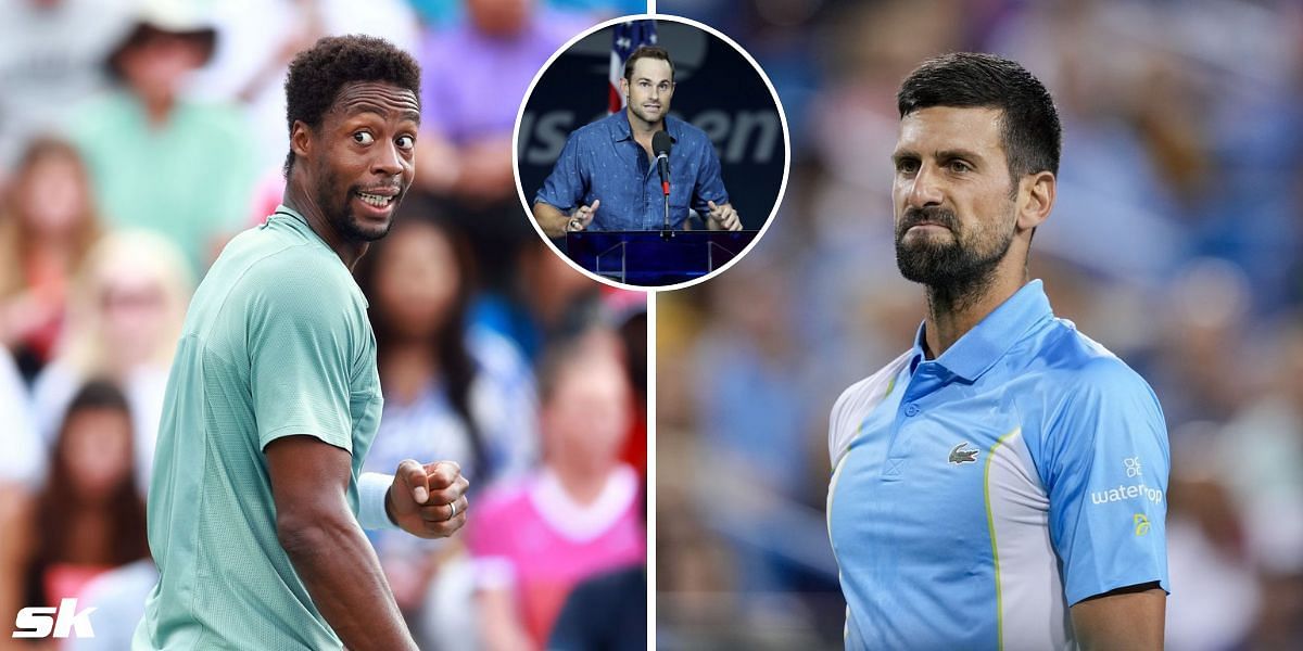Andy Roddick receives backlash for comments on Novak Djokovic and Gael Monfils