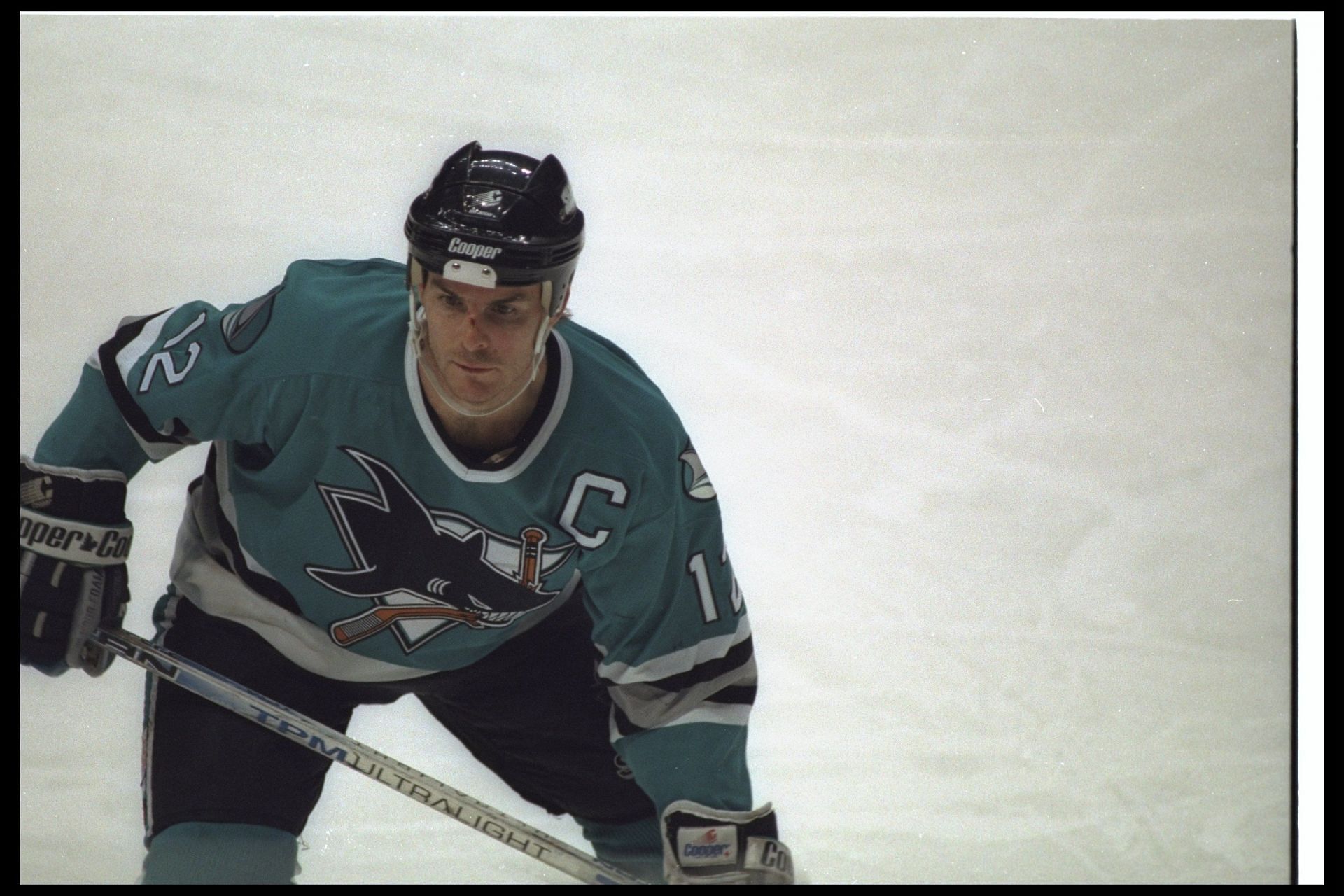 Bob Errey during his stint with the Sharks