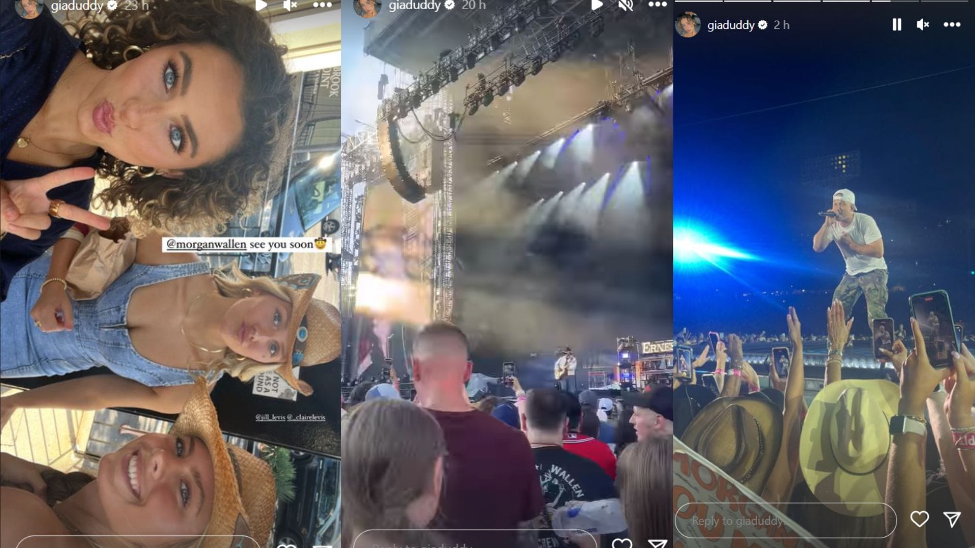 In Photos Will Levis' girlfriend Gia Duddy reps Titans at