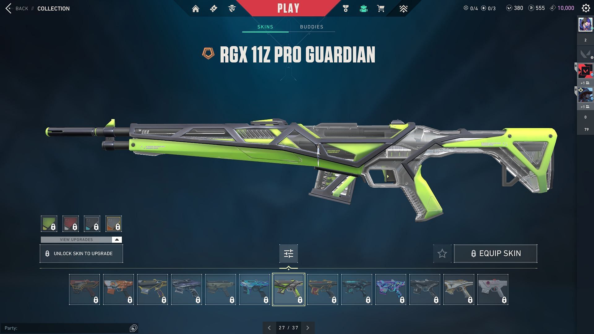 RGX 11Z Pro Guardian (Image via Riot Games)