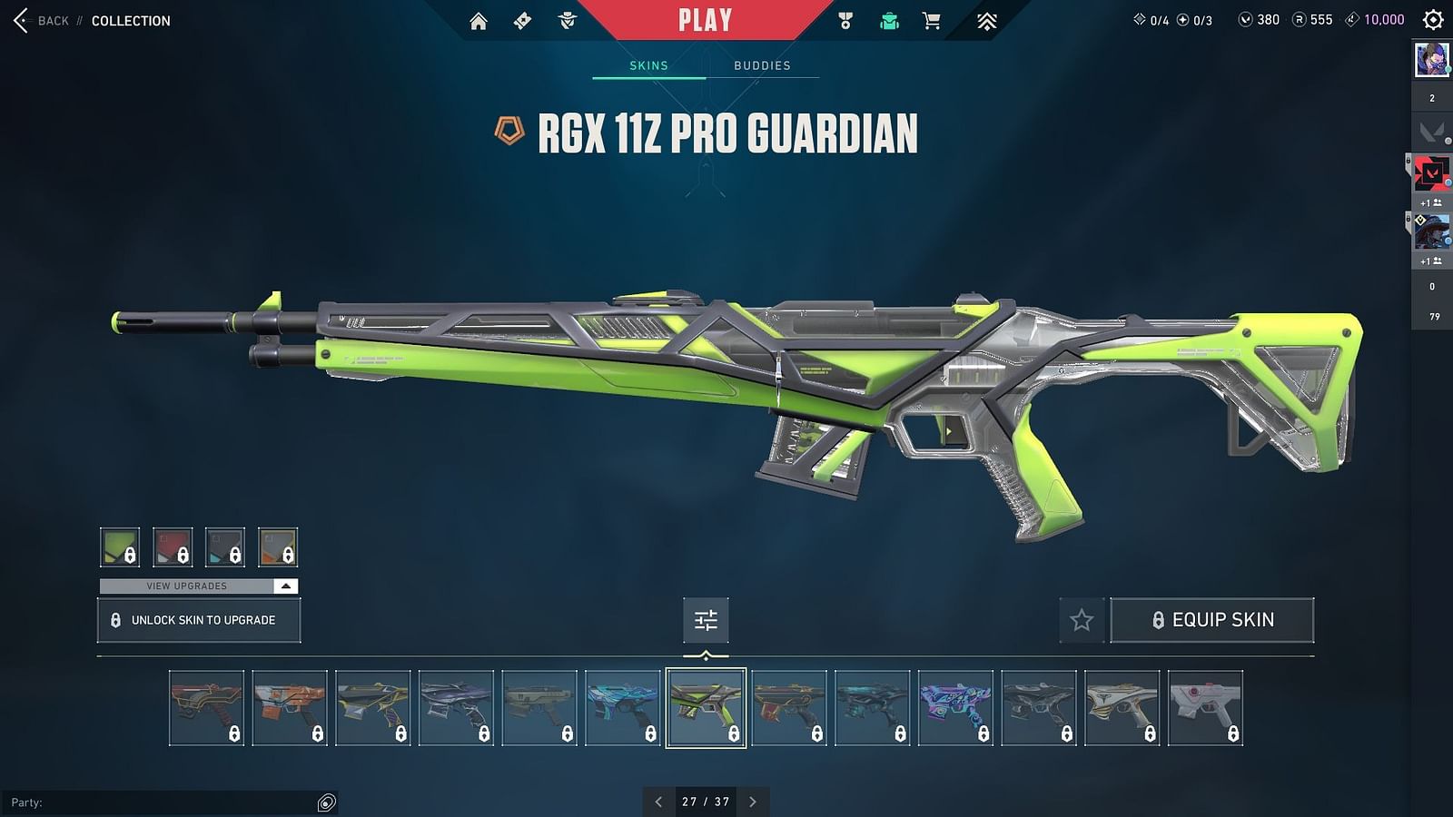 Valorant Rgx Skins Ranked From Worst To Best