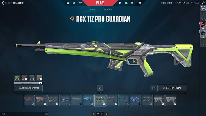 Valorant RGX skins ranked from worst to best