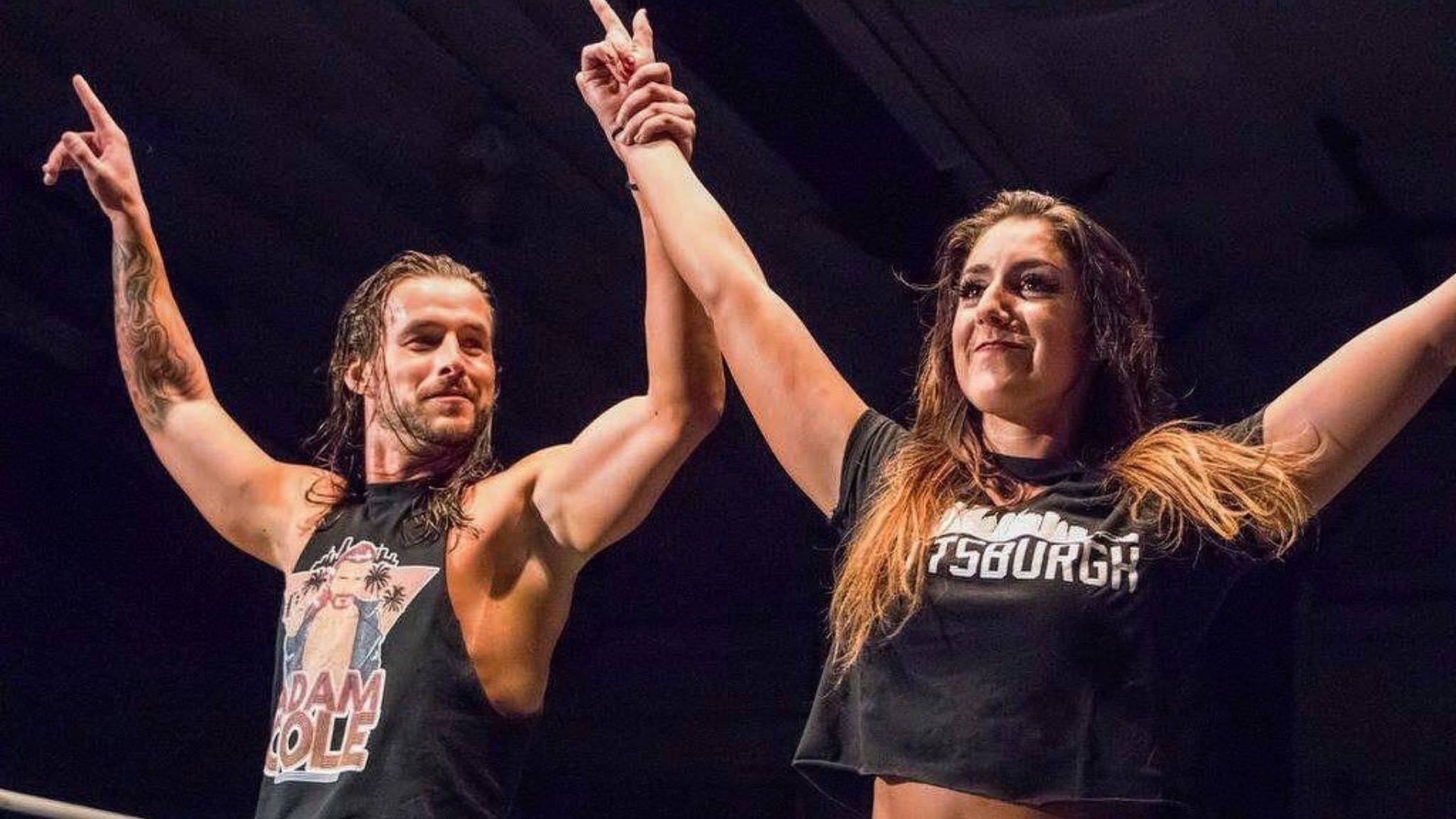 Adam Cole and Britt Baker are real-life partners, and AEW stars